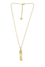 Load image into Gallery viewer, Gemini Zodiac Nameplate Necklace