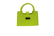 Load image into Gallery viewer, Bands Mini Handbag Lime Green Grande Dame