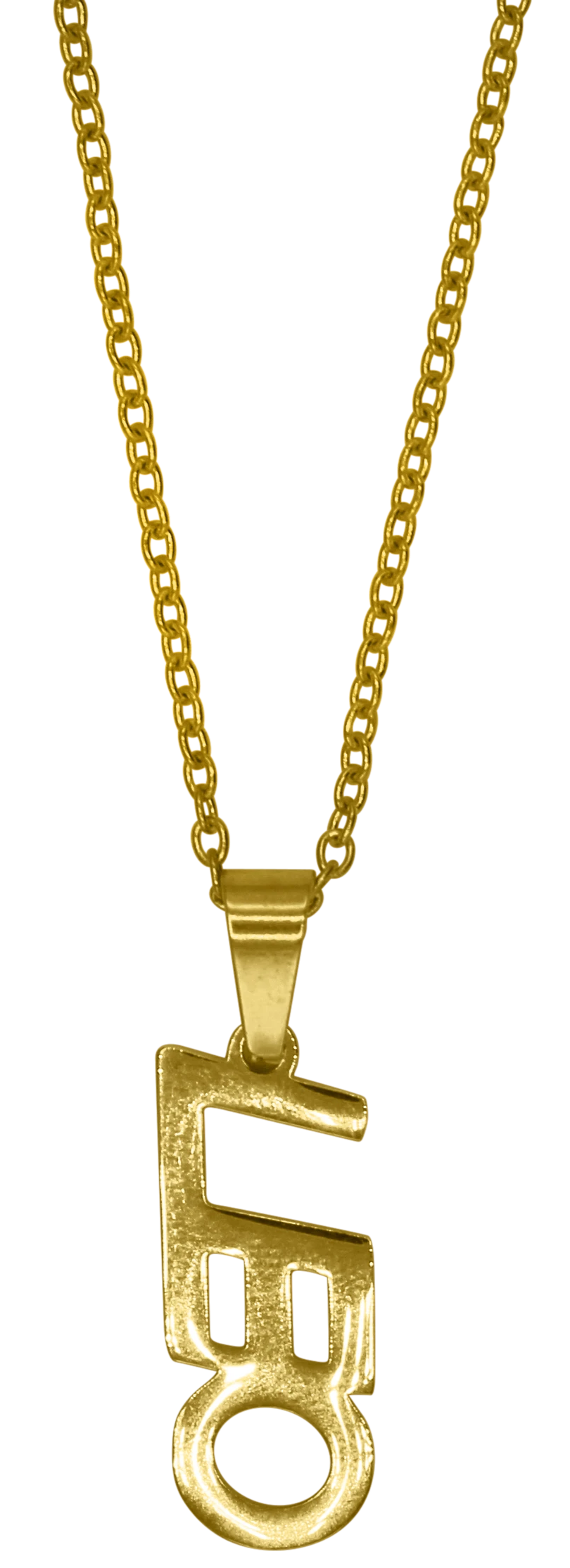 Leo Zodiac Nameplate Necklace