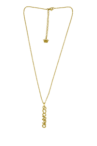 Scorpio Zodiac Nameplate Necklace